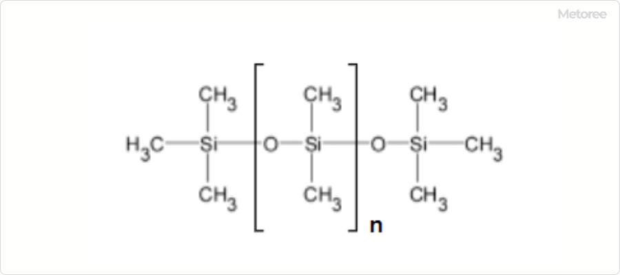 ジメチルポリシロキサンの構造