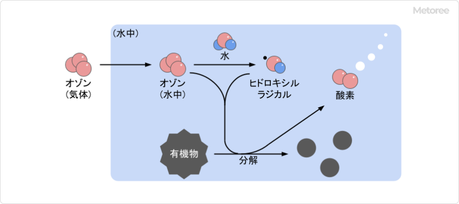 図3-オゾンの作用機構