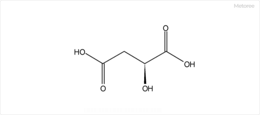 リンゴ酸の構造