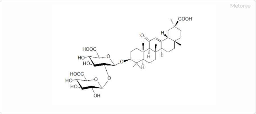 グリチルリチン酸の構造
