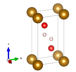 水酸化鉄IIの結晶構造