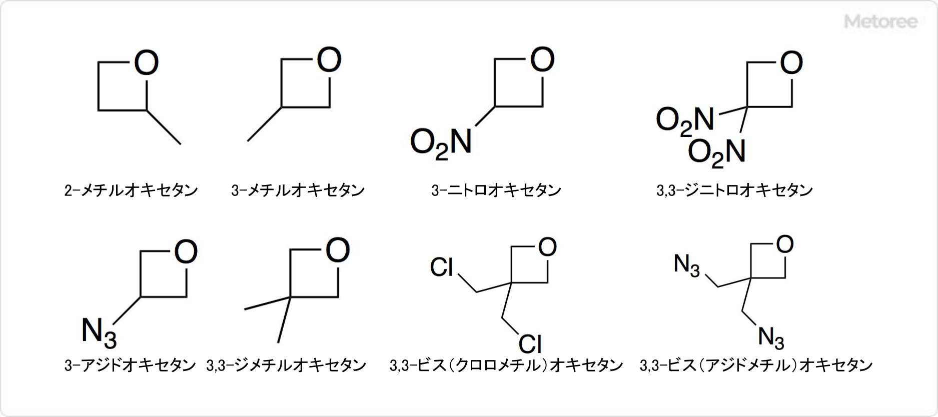 オキセタンの関連化合物