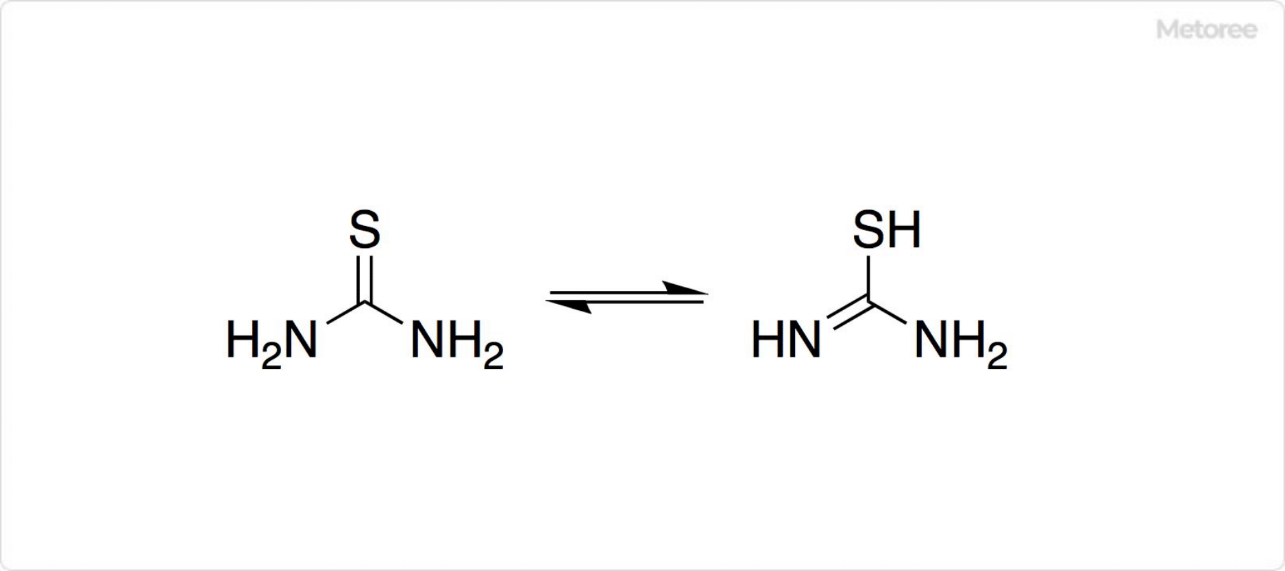 チオ尿素の構造
