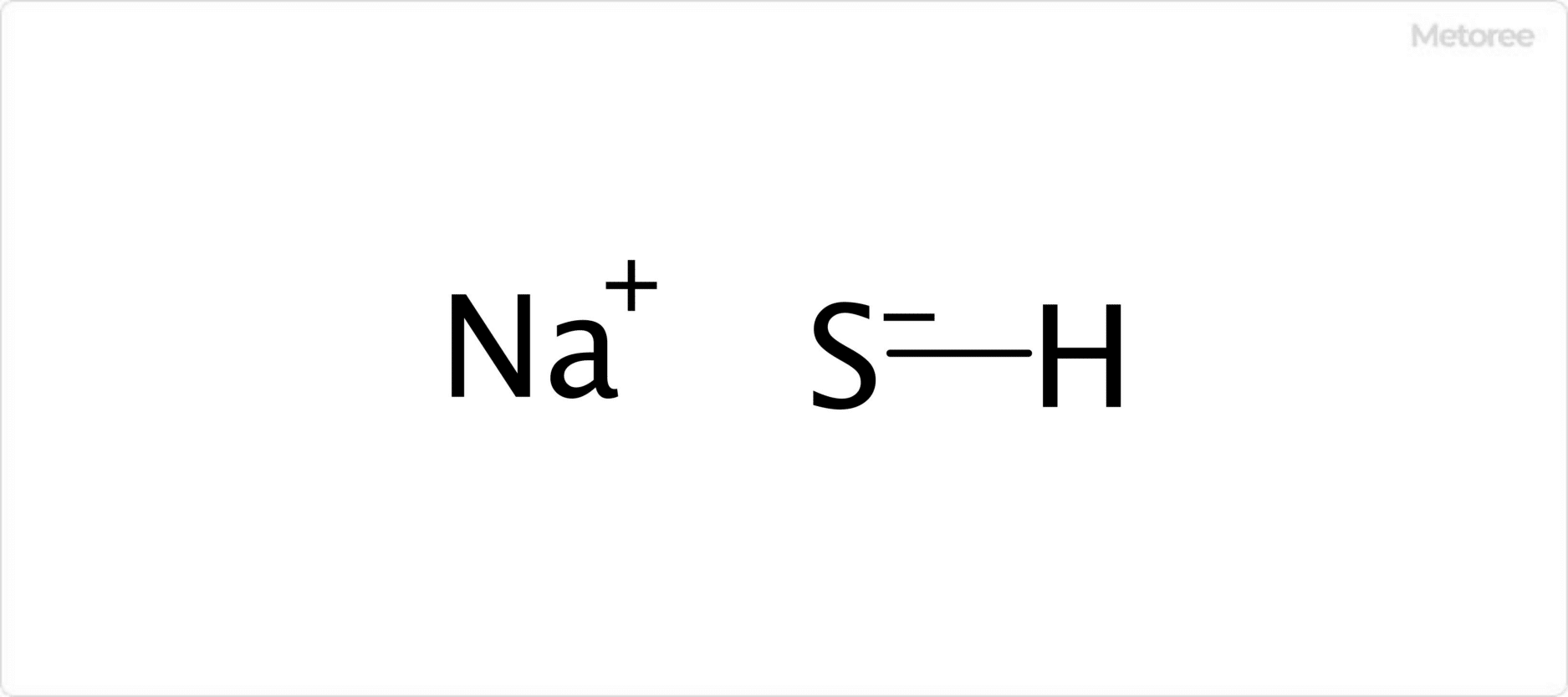 硫化水素ナトリウムの構造