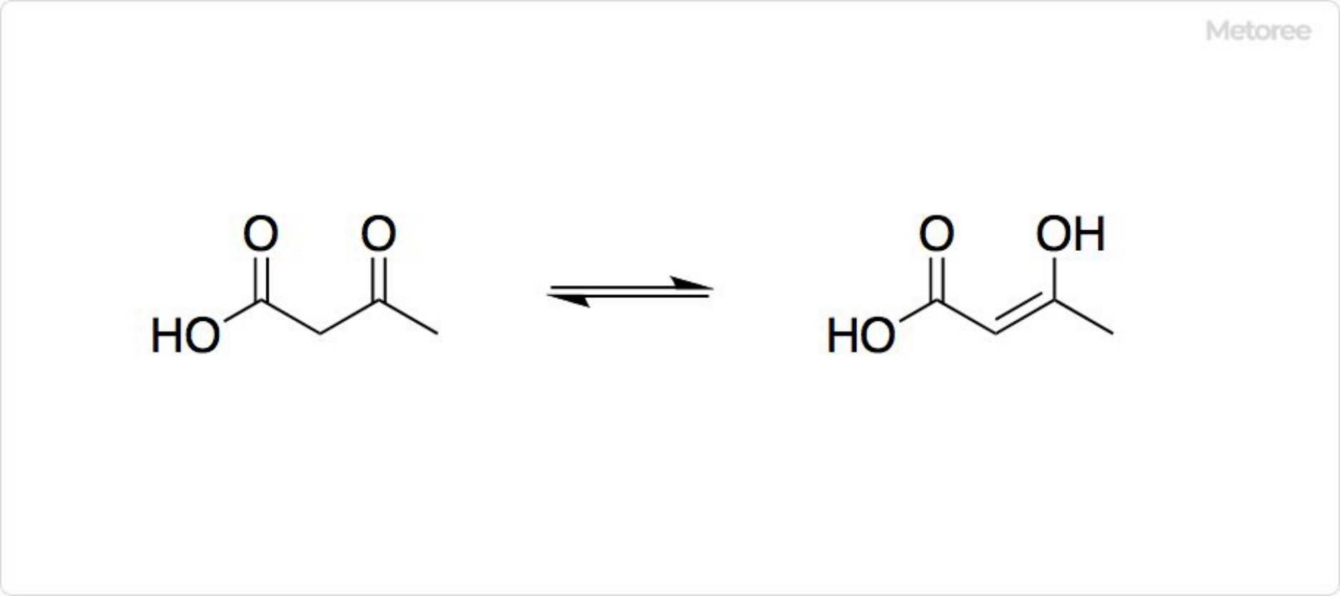 アセト酢酸の構造