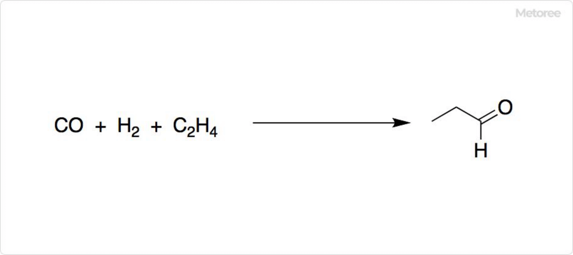 オキソ法によるプロピオンアルデヒドの合成