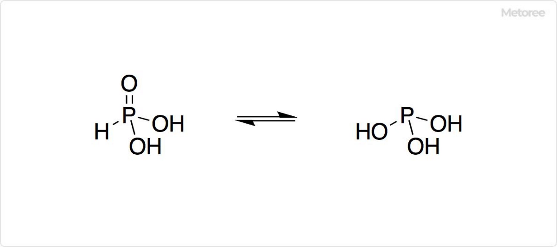 亜リン酸の構造