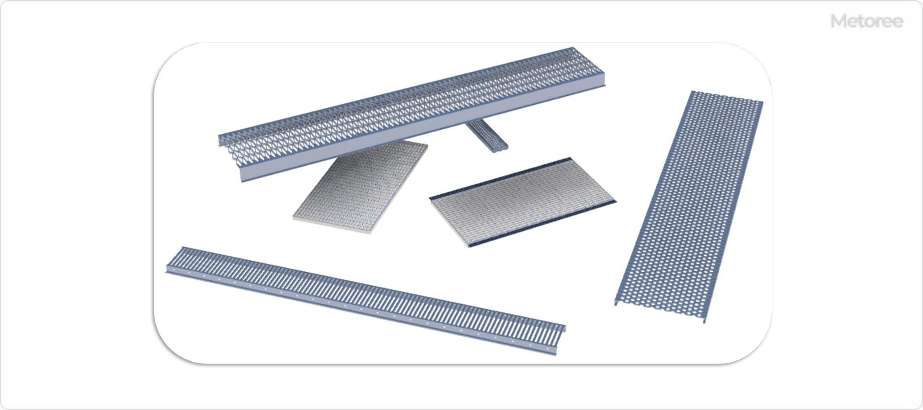 Steel Grating and Checkered Plate Composed Bar Grating