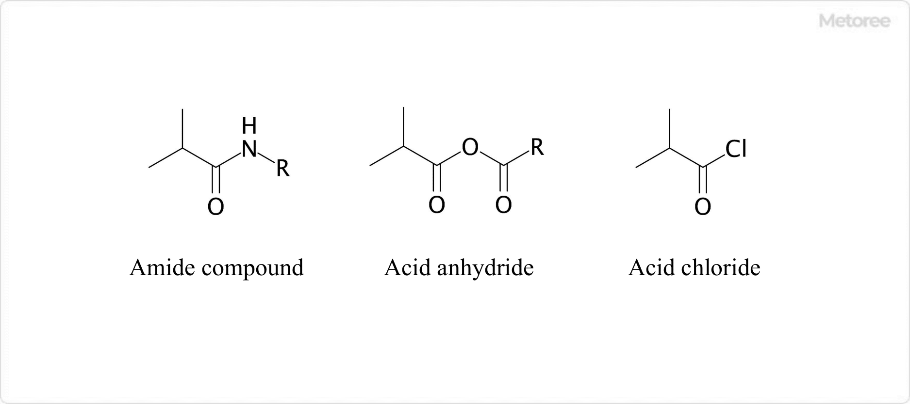 Examples of derivatives of isobutyric acid