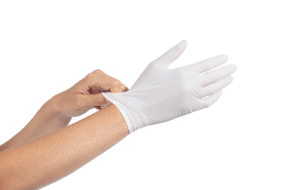 Latex Handschuhe