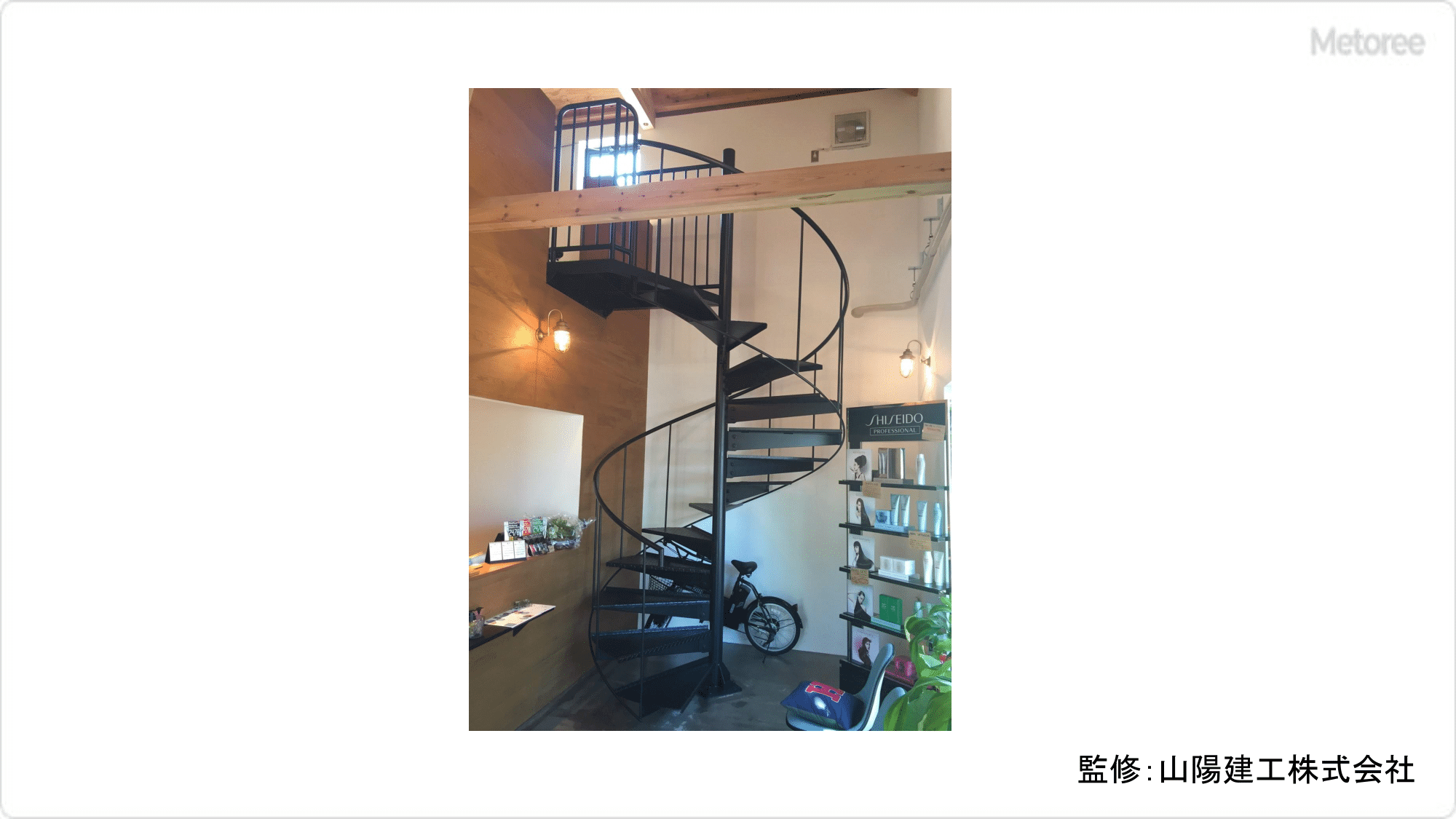 らせん階段の原理