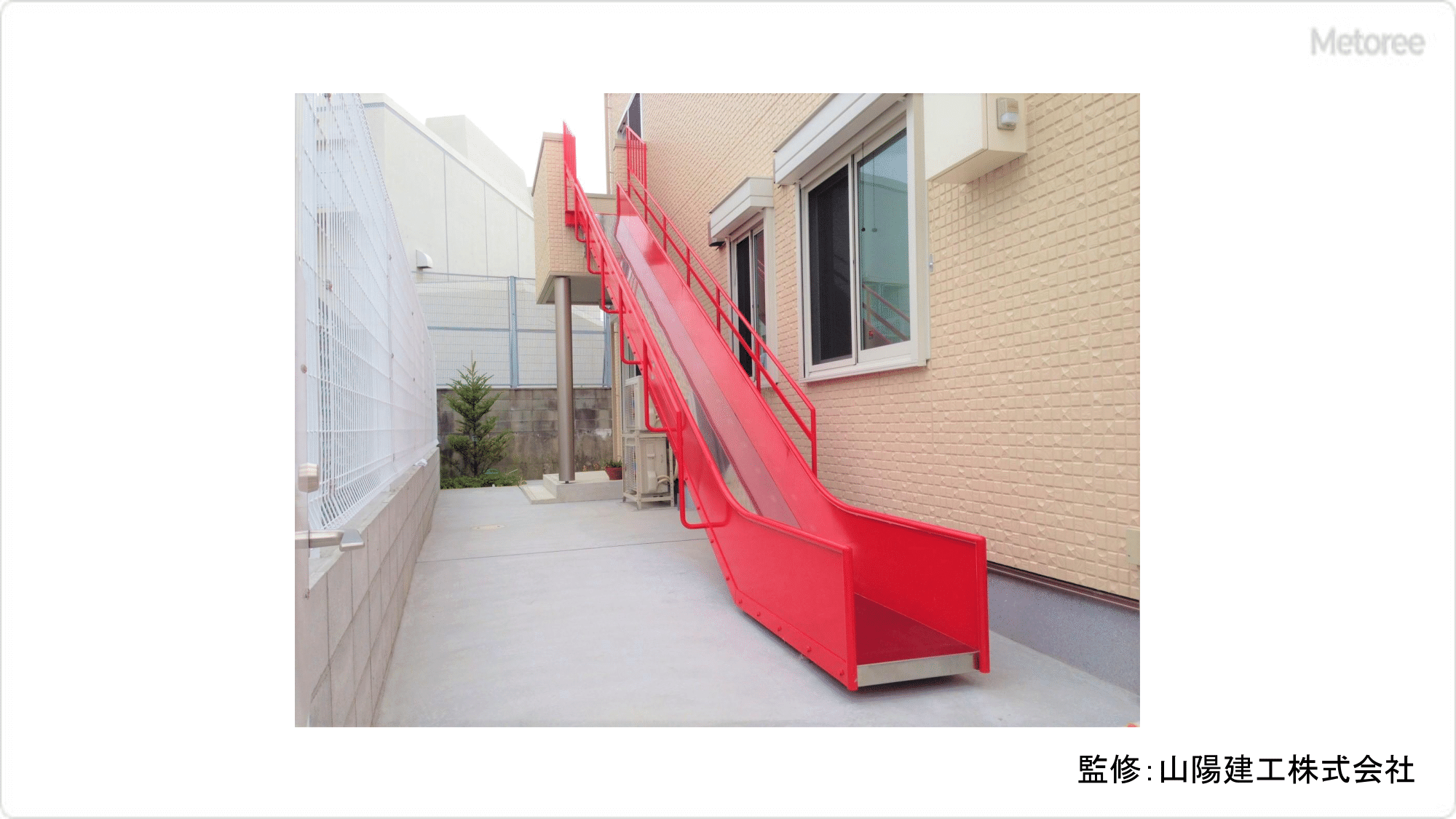 避難滑り台の原理