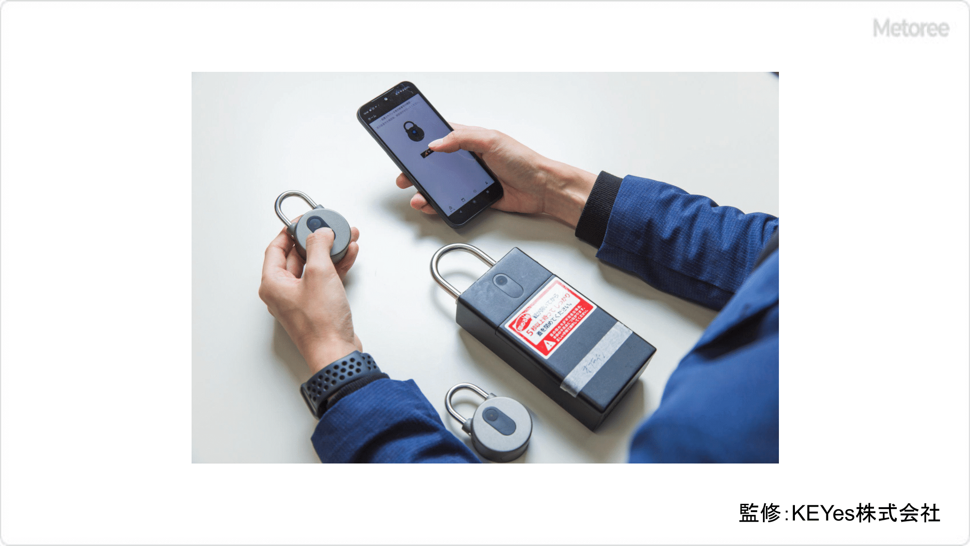 スマート南京錠の原理